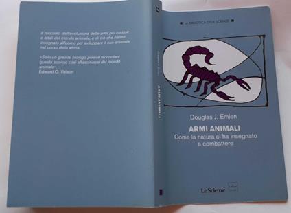 Armi animali. Come la natura ci ha insegnato a combattere - copertina