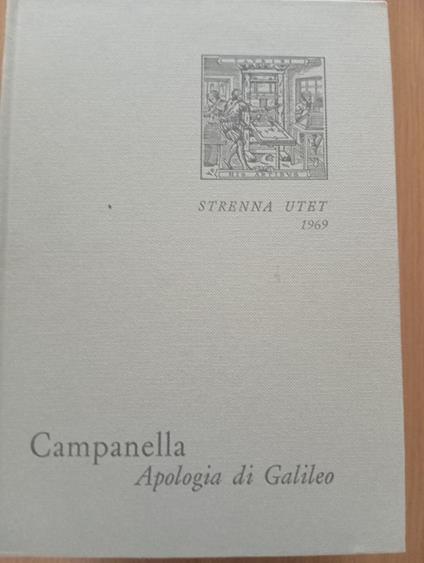 Apologia di Galileo - Tommaso Campanella - copertina