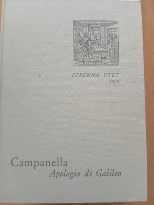 Apologia di Galileo - Tommaso Campanella - copertina