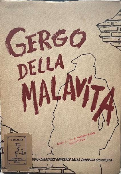 Gergo della malavita - L'Interno del Ministro - copertina