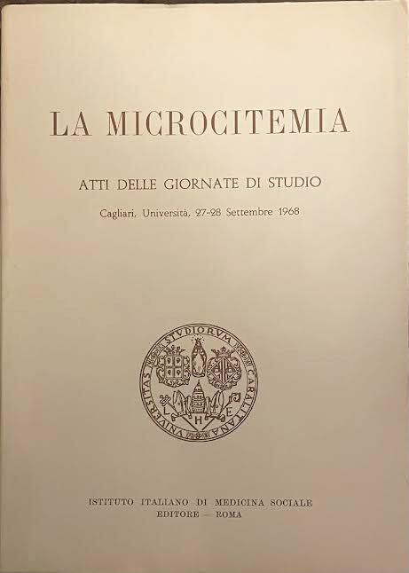 La microcitemia. Atti delle giornate di studio - copertina