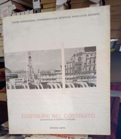 Costruire nel costruito - Luigi Ferrario - copertina