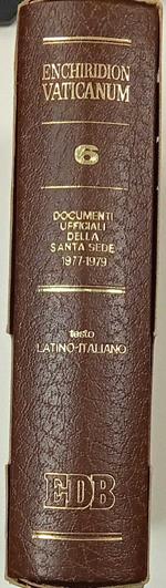 Enchiridion vaticanum (6. documenti ufficiali della Santa Sede 1977-1979)