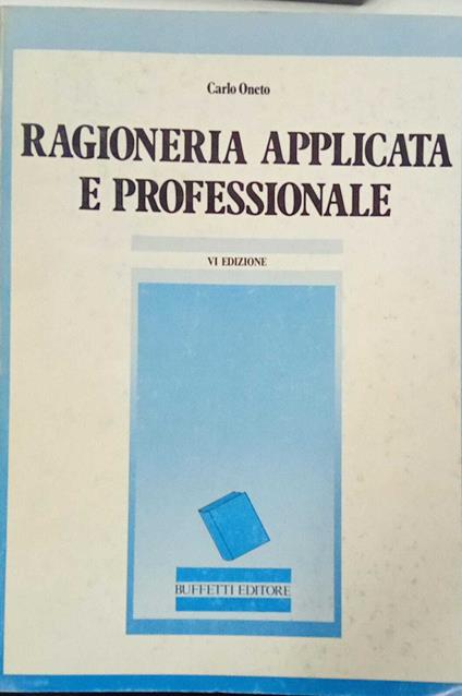 Ragioneria applicata e professionale - copertina