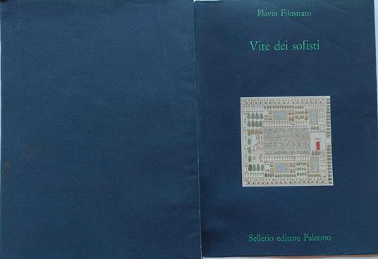 Vite dei sofisti - Flavio Filostrato - copertina