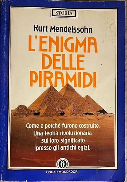 L' enigma delle piramidi - Kurt Mendelssohn - copertina