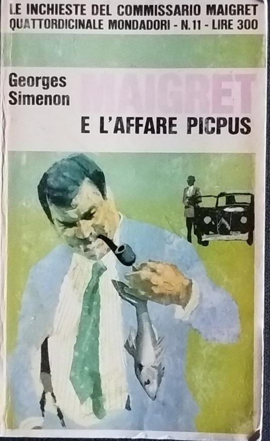 Maigret e l'affare picpus - Georges Simenon - copertina
