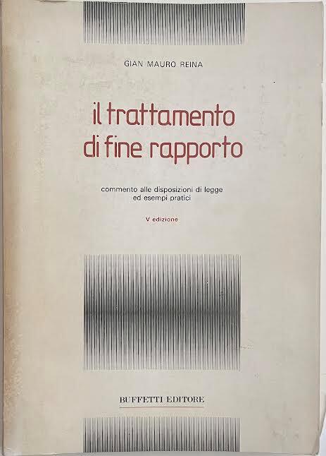 Il trattamento di fine rapporto - copertina