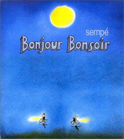 Bonjour Bonsoir - Sempé - copertina