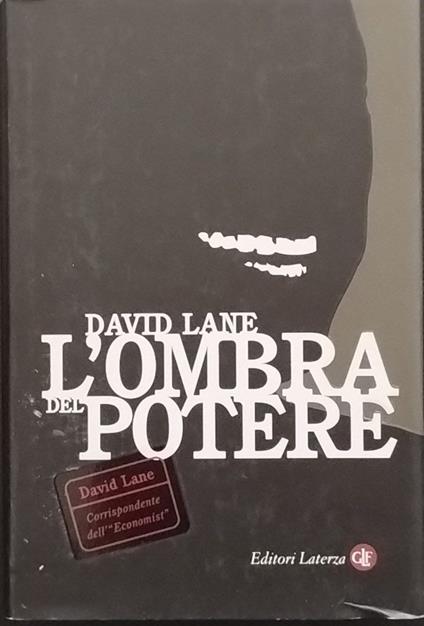 L' ombra del potere - David Lane - copertina