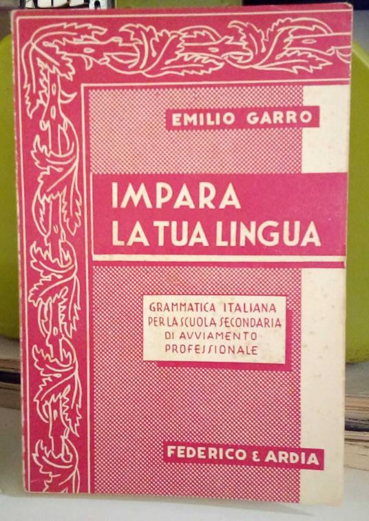 Impara la tua lingua - copertina