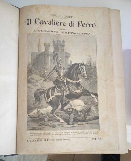 Il Cavaliere di Ferro seguito di "Umberto Biancamano" - copertina