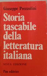 Storia tascabile della letteratura italiana