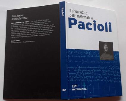 Il divulgatore della matematica. Pacioli - copertina