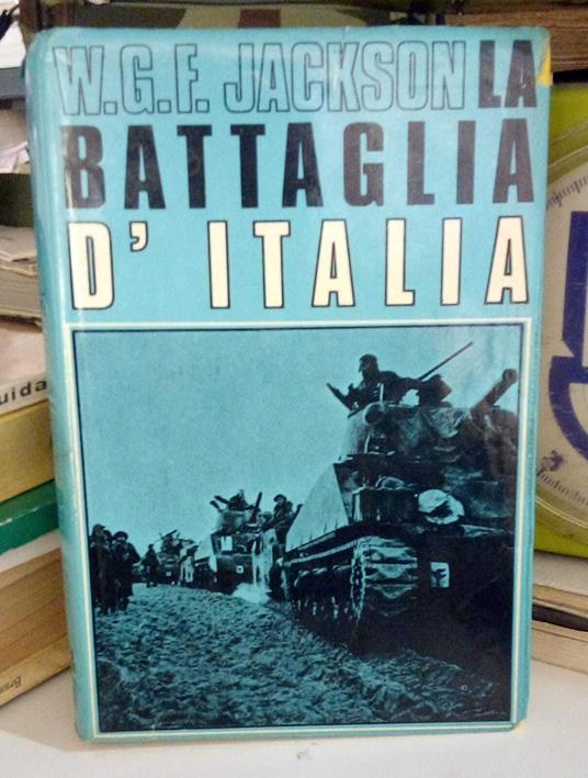 La battaglia d'Italia - William G. F. Jackson - copertina