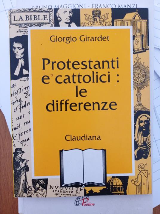Protestanti e cattolici: le differenze - Giorgio Girardet - copertina