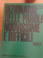 Dizionario delle parole nuovissime e difficili