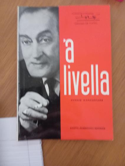 'a livella - Antonio De Curtis - copertina