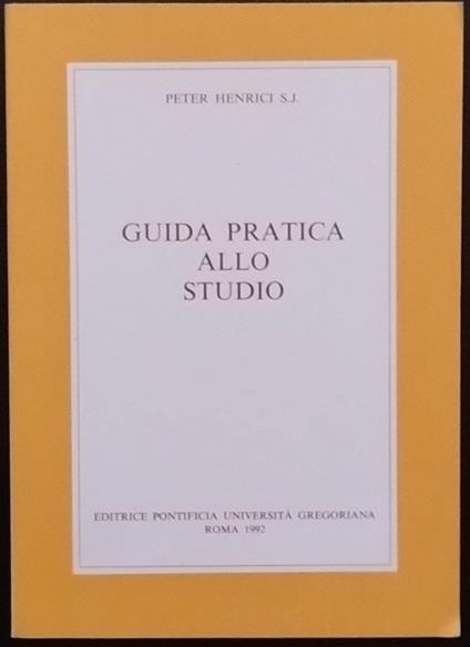 Guida pratica allo studio - copertina