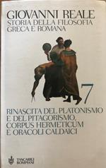 Storia della filosofia greca e romana. Vol. 7
