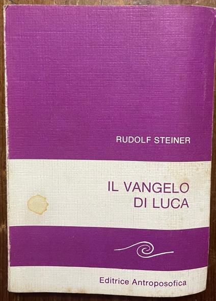 il vangelo di luca - Rudolf Steiner - copertina