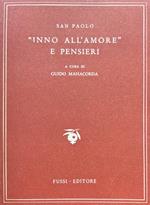 Inno all'amore e pensieri