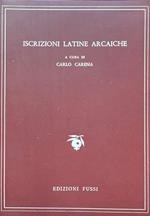 Iscrizioni latine arcaiche