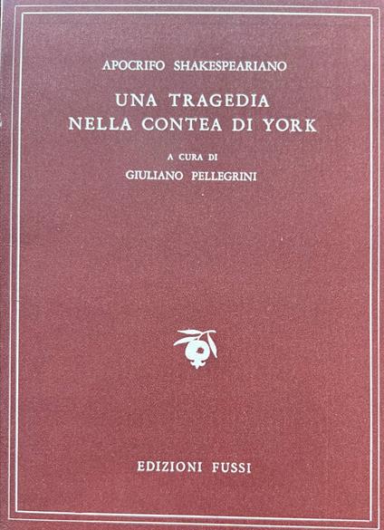 Una tragedia nella contea di York - copertina