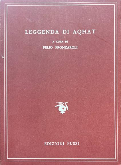 Leggenda di Aqhat - copertina