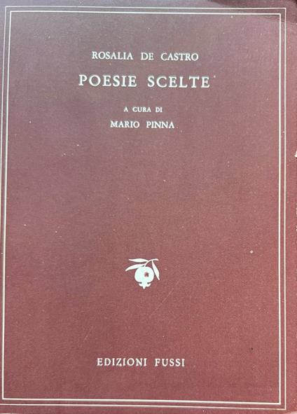 Poesie scelte - copertina