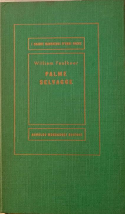 Palme selvagge - William Faulkner - copertina