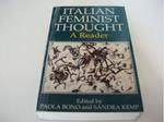 Italian Feminist Thought: A Reader