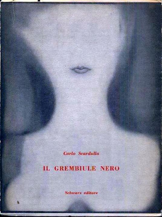 Il grembiule nero - Carlo Scardulla - copertina