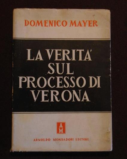 La verità sul processo di Verona - copertina