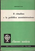 Il cittadino e la pubblica amministrazione