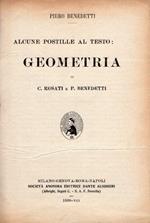 Geometria. Per i ginnasi, licei ed Istituti tecnici. Volume I e II. Uniti insieme a: Benedetti Piero, Alcune postille al testo Geometria, Milano, Dante Alighieri, 1930