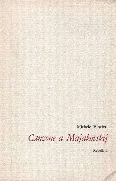 Canzone a Majakovskij - Michele Vincieri - copertina