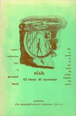 Ciak (il tocco di cartone). Film in poesia di 37 sets tratto da un'idea originale del regista. Soggetto, realizzazione, regia di Giovanni Binni