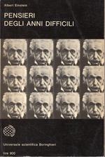 Pensieri degli anni difficili. Prefazione di Carlo Castagnoli