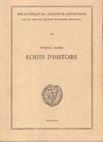 Ecrits d' histoire