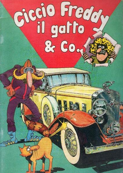 Ciccio Freddy il gatto e Co - Gilbert Shelton - copertina