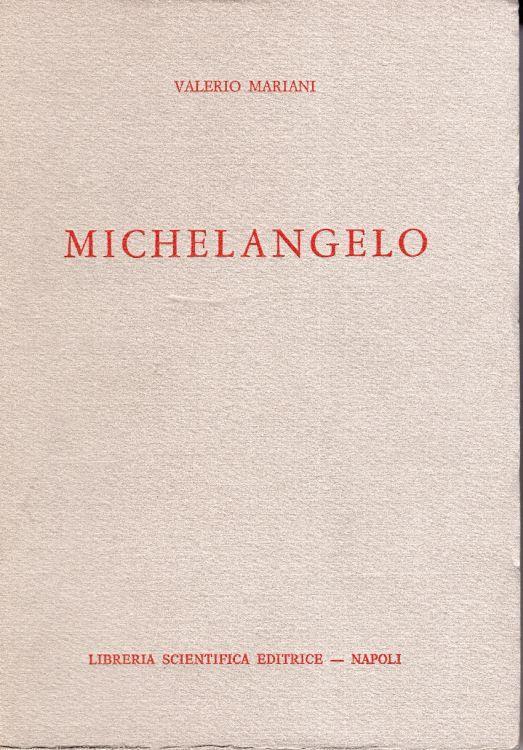 Michelangelo - Valerio Mariani - copertina