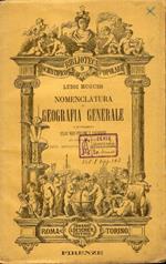 Nomenclatura di geografia generale e spiegazione delle voci italiane e straniere più comunemente usate nella trattazione di questa scienza per Luigi Hugues