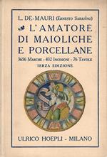 L' amatore di maioliche e porcellane. Notizie storiche ed artistiche su tutte le fabbriche di maioliche e porcellane, 3656 marche disposte in ordine alfabetico. Ristampa parziale della Terza edizione