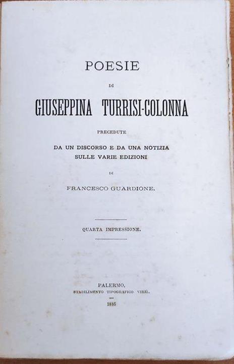 Poesie. Precedute da un discorso e da una notizia sulle varie edizioni di Francesco Guardione - 2