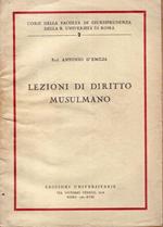 Lezioni di diritto musulmano