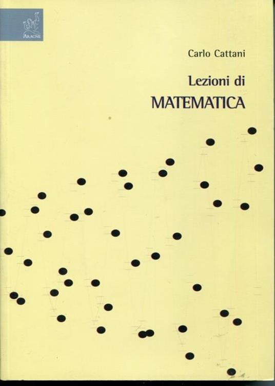 Lezioni di matematica - Carlo Cattani - copertina