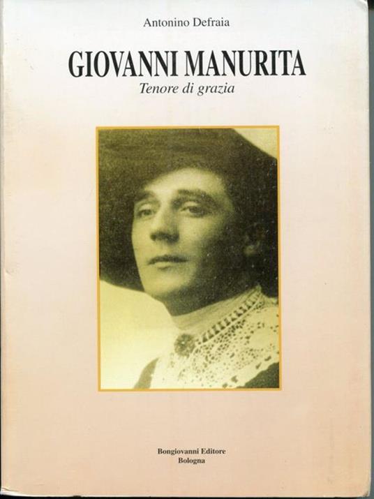 Giovanni Manurita tenore di grazia - copertina