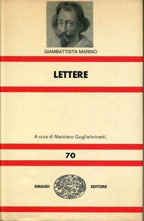 Lettere - Giambattista Marino - copertina