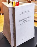 Democrazia e socialismo in Italia, carteggi di Napoleone Colajanni: 1878-1898